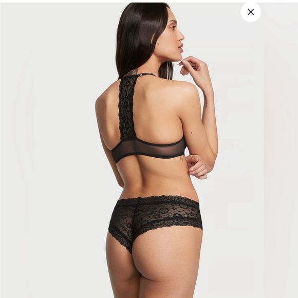 Women's Panties Panty Lingerie Vintage Lace Cheeky S - Picture 3 of 3